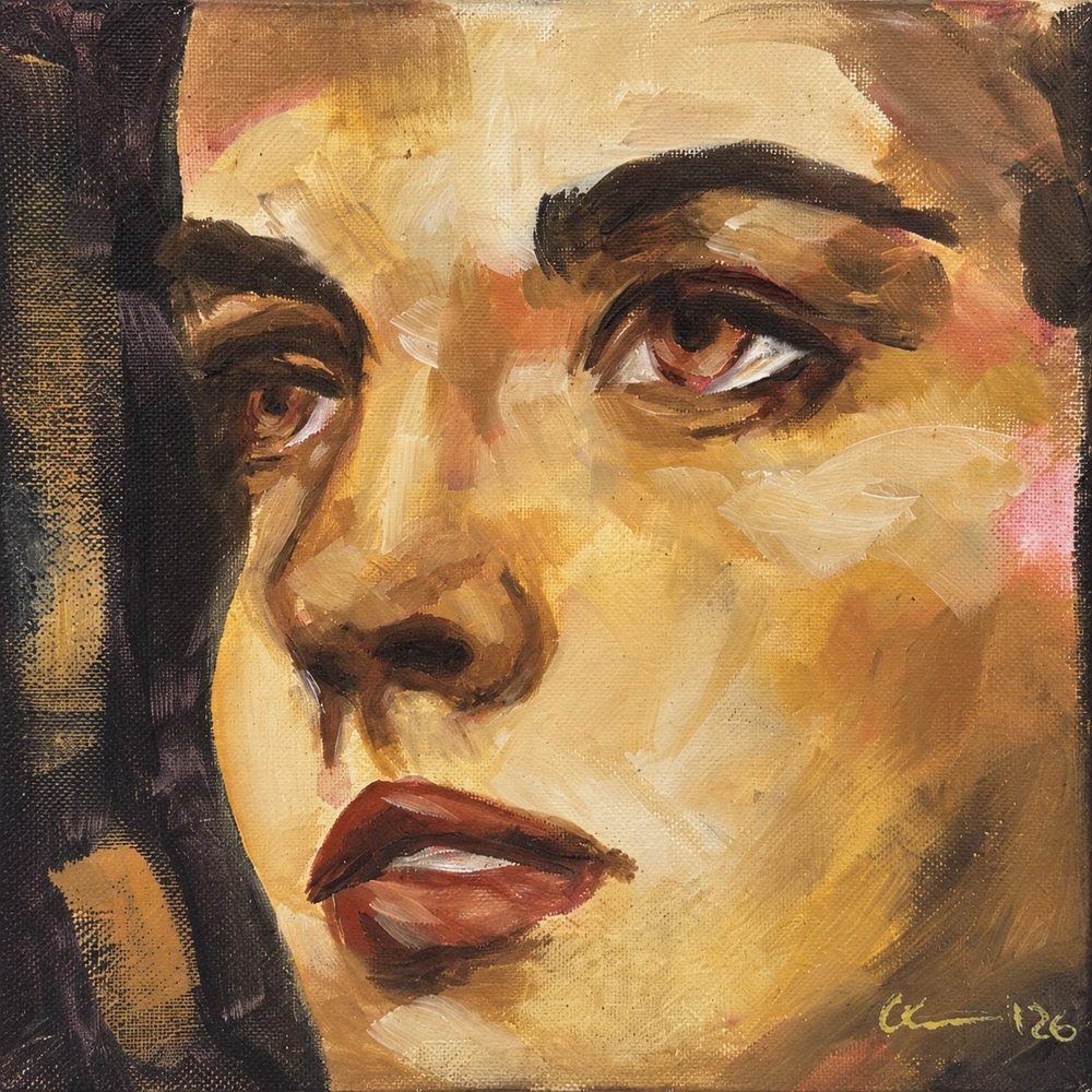 Up Close III by Chelsea Klukas, oil on canvas