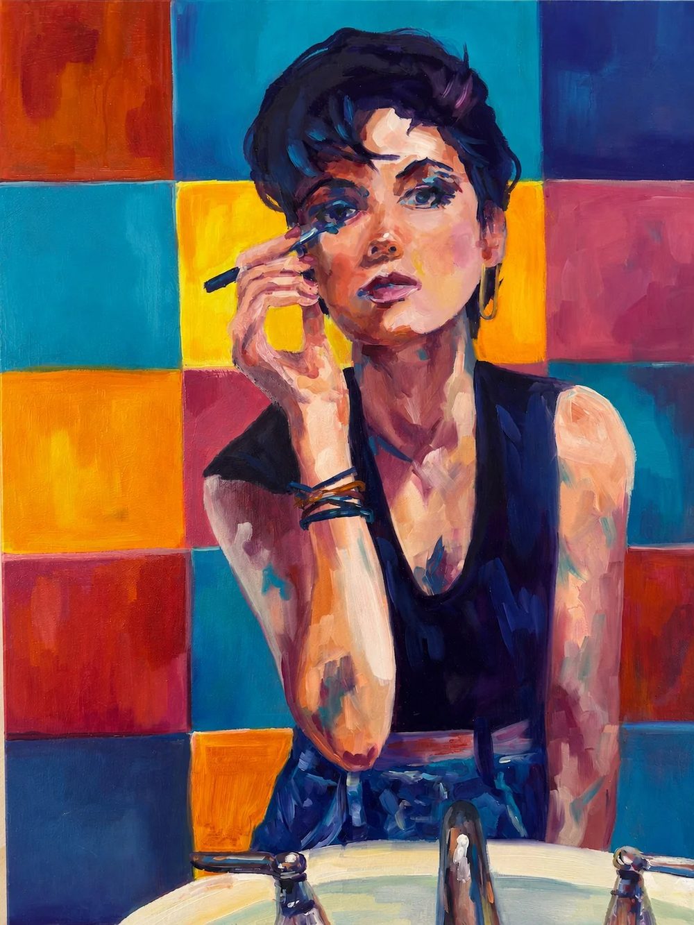 Untended Ritual IV by Chelsea Klukas, oil on canvas