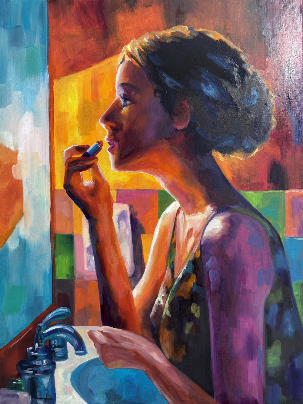 Untended Ritual I by Chelsea Klukas, oil on canvas